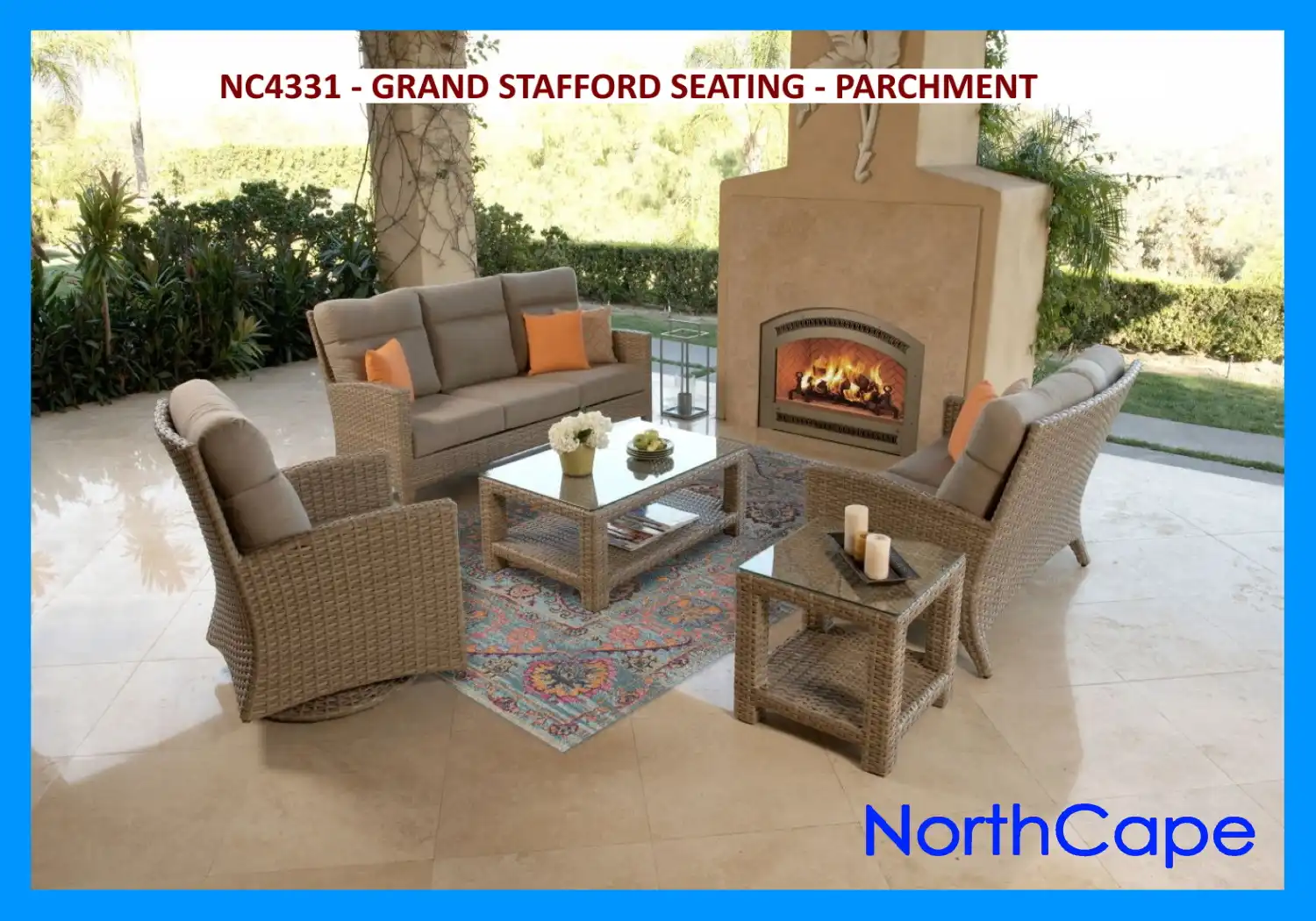 NC4331 - GRAND STAFFORD SEATING - PARCHMENT