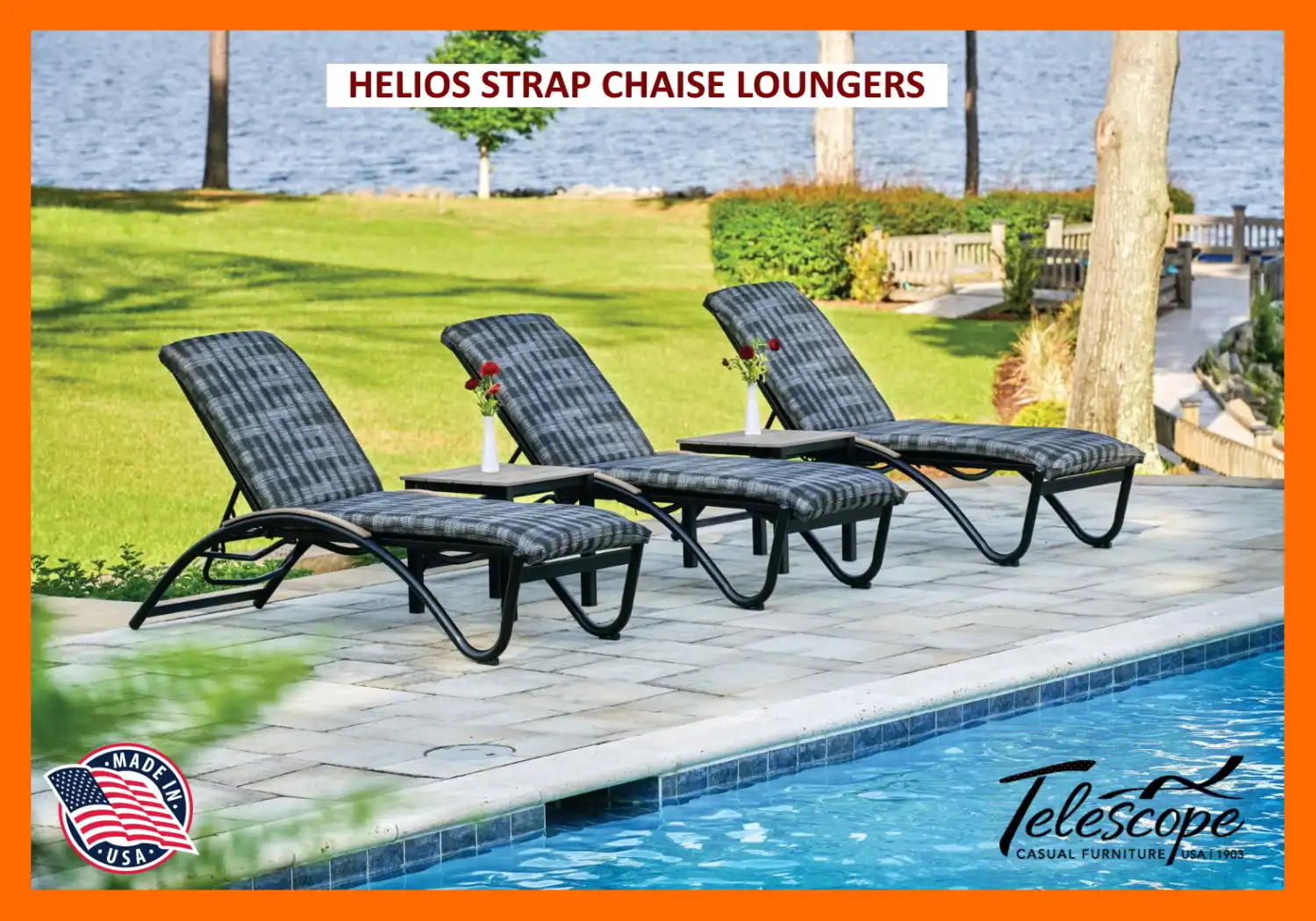 HELIOS STRAP CHAISE LOUNGERS