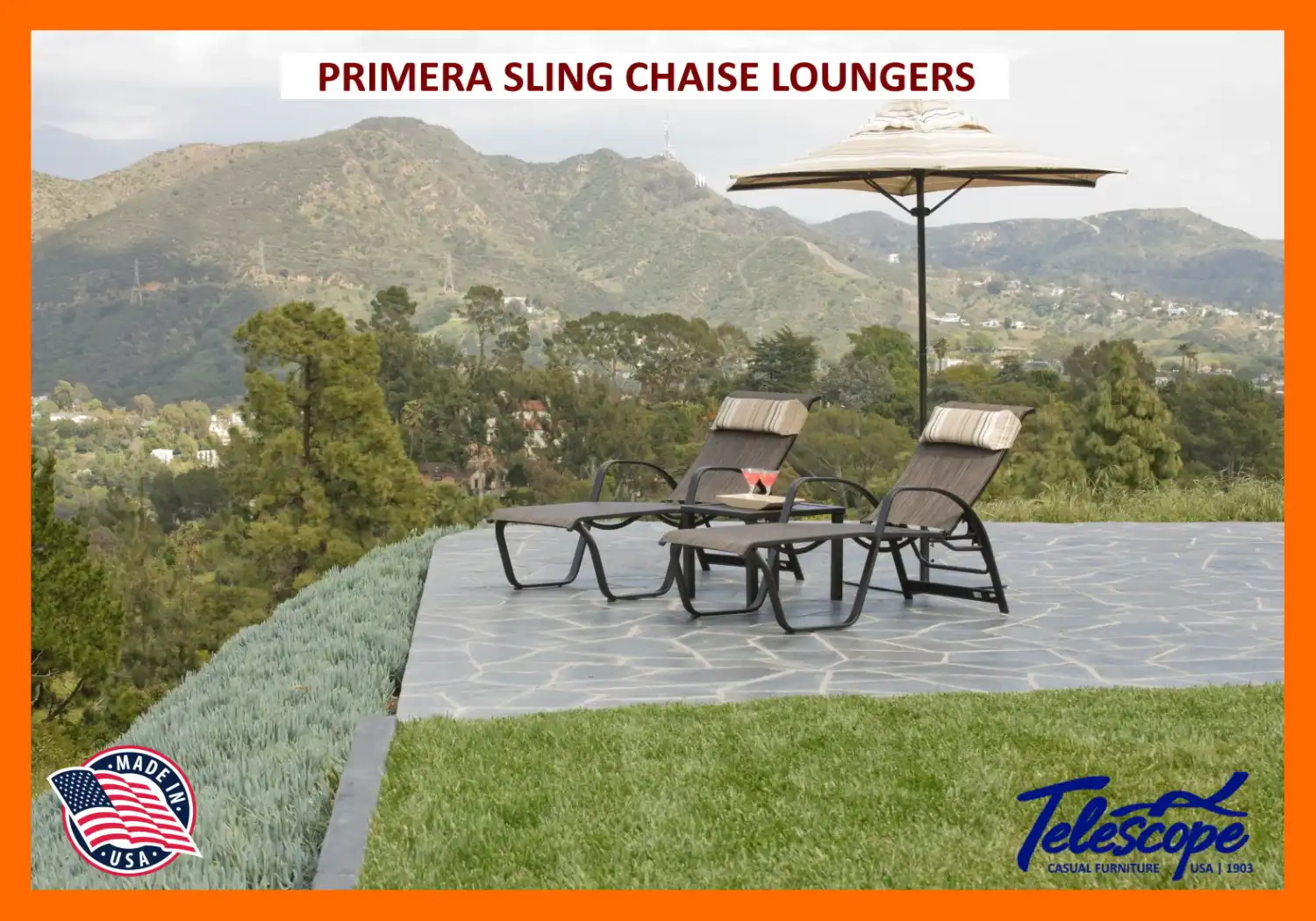 PRIMERA SLING CHAISE LOUNGERS