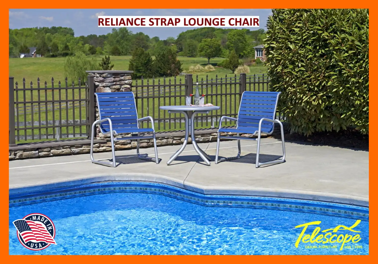 RELIANCE STRAP LOUNGE CHAIR