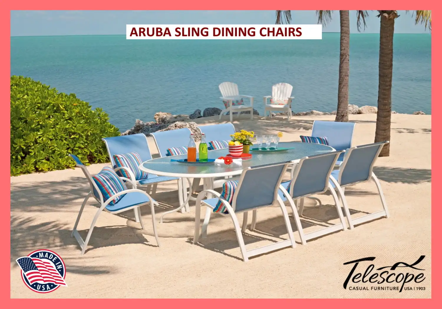 ARUBA SLING DINING CHAIRS