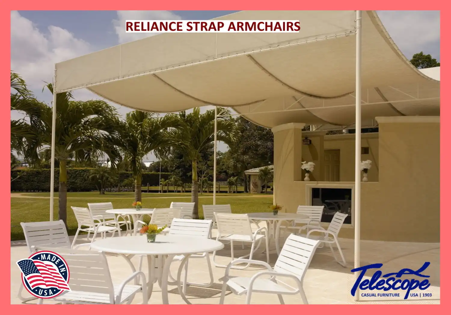 RELIANCE STRAP ARMCHAIRS