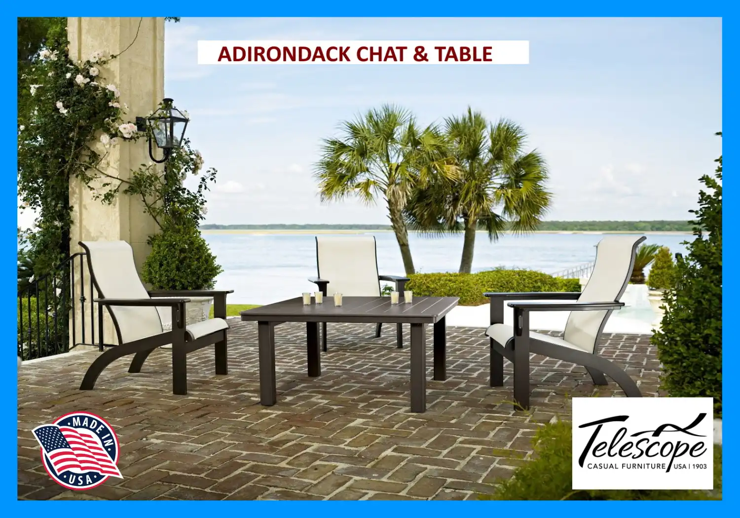 ADIRONDACK CHAT & TABLE