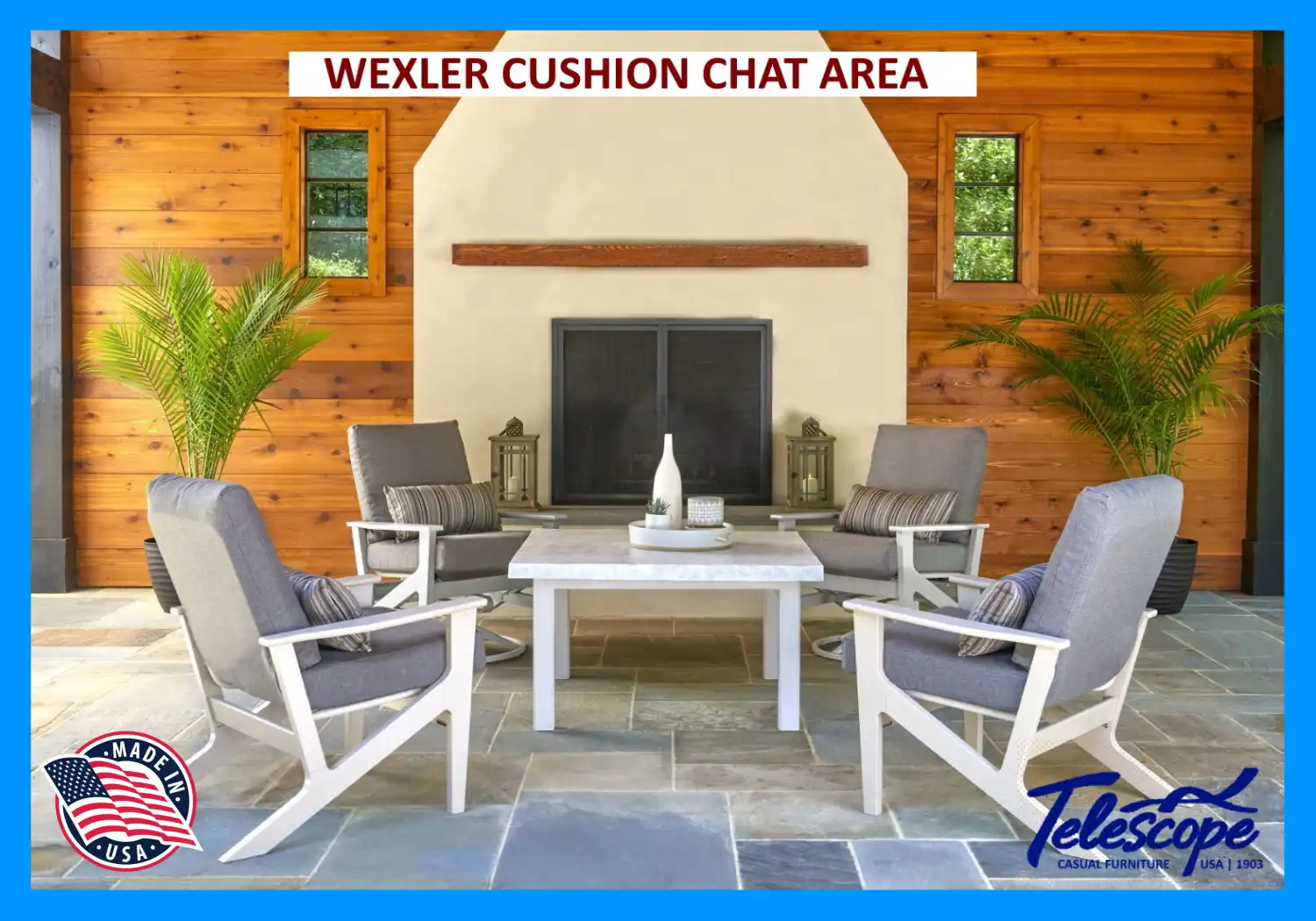 WEXLER CUSHION CHAT AREA