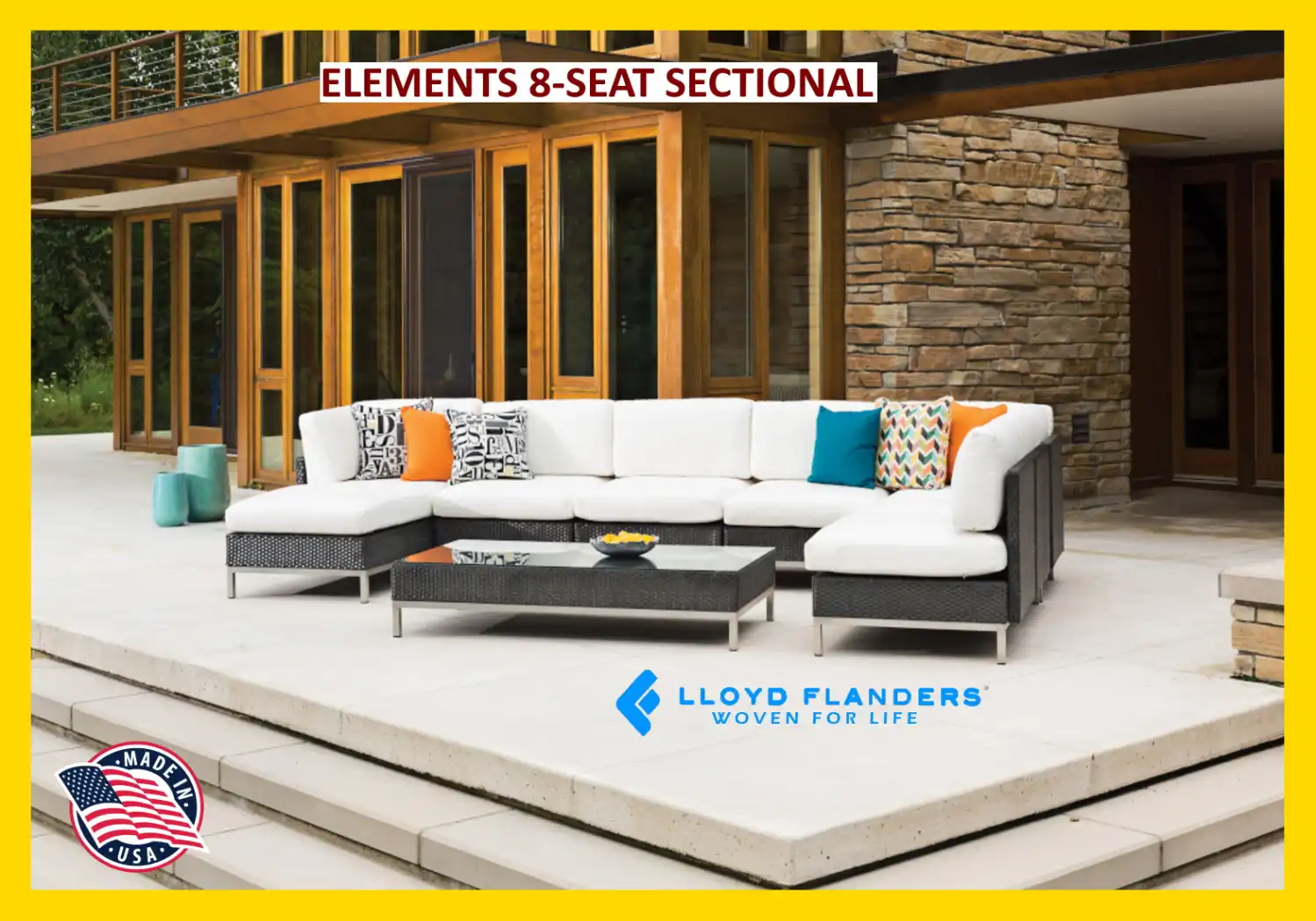 ELEMENTS 8-SEAT SECTIONAL