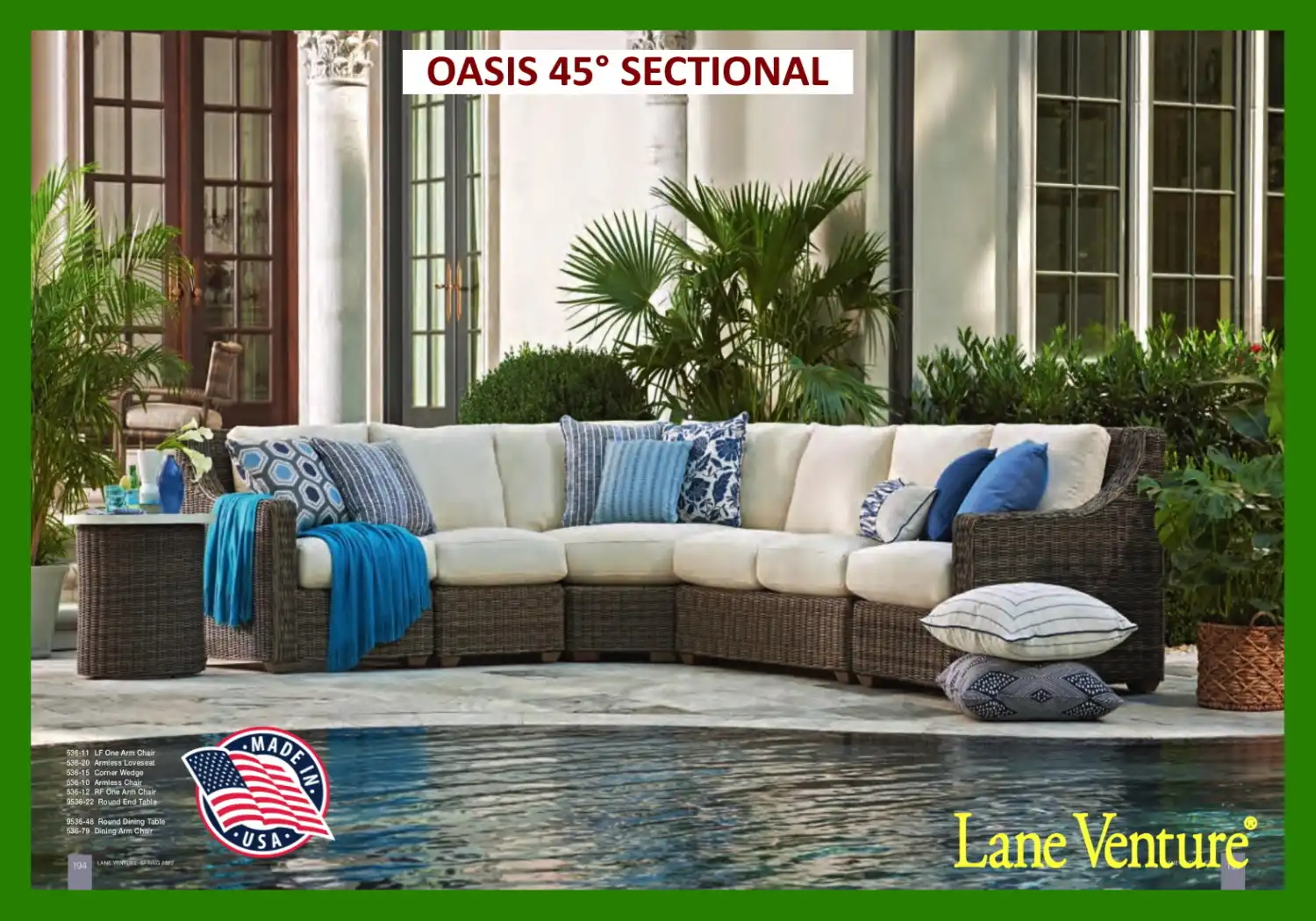 OASIS 45° SECTIONAL
