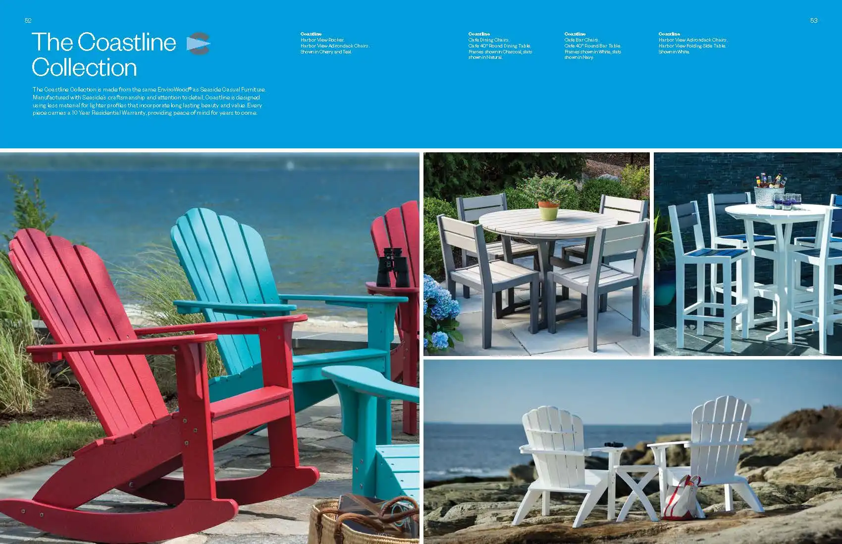 COASTLINE Seating Collection by Seaside Casual