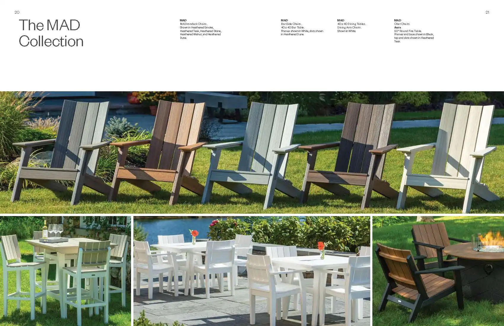 MAD Adirondack Collection by Seaside Casual