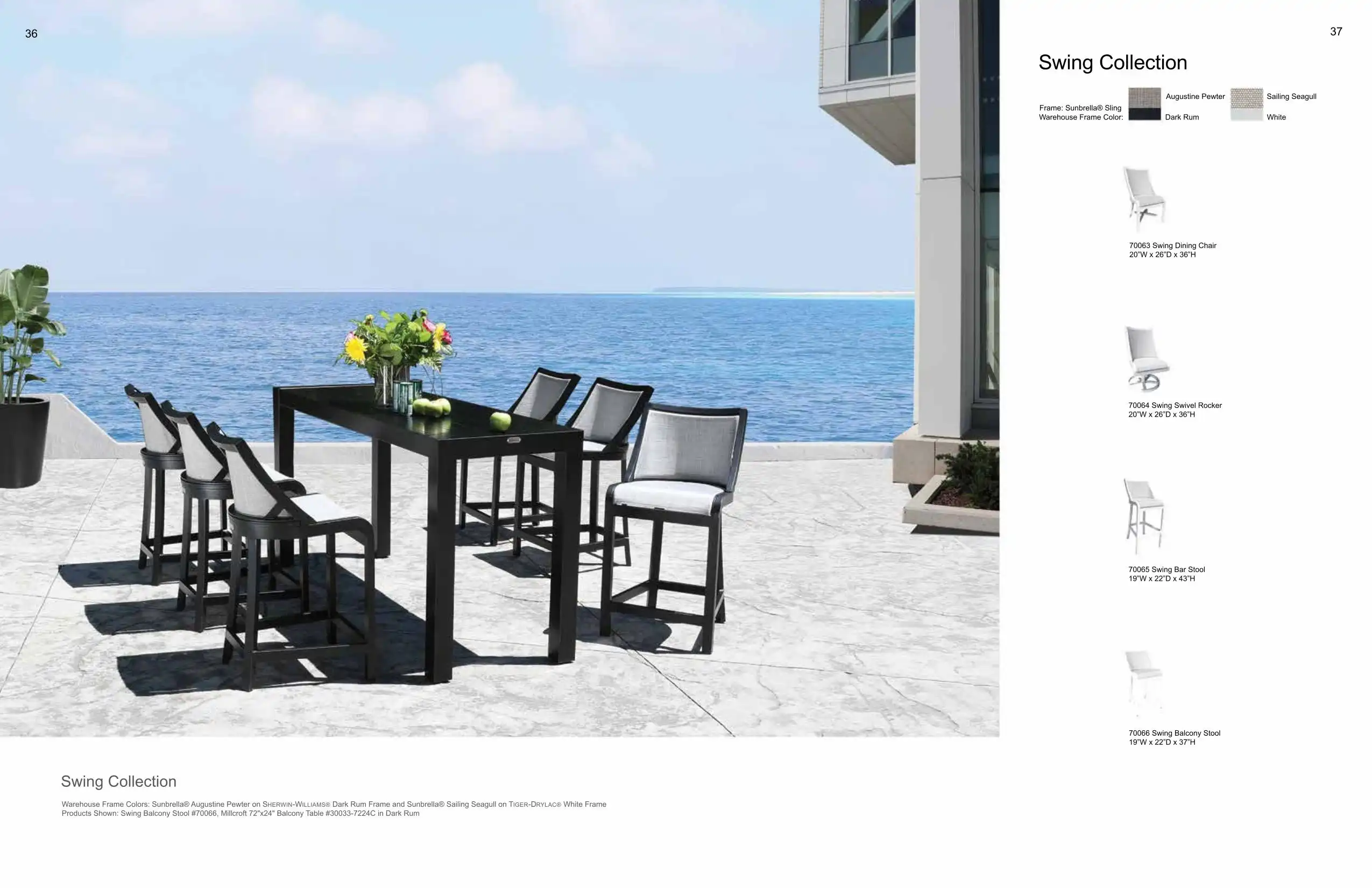 SWING Dining (SLING) Collection(s) by Cabana Coast 