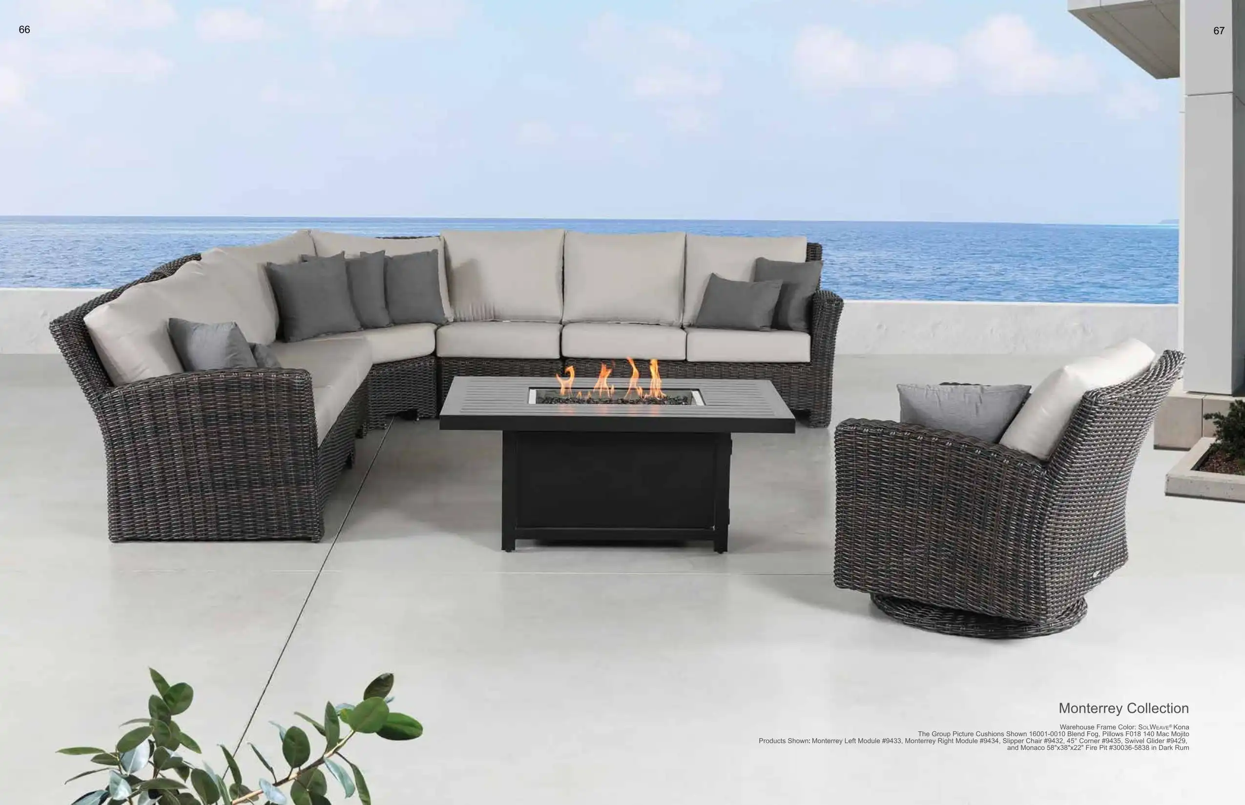MONTEREY Sectionals (WICKER) Collection(s) by Cabana Coast